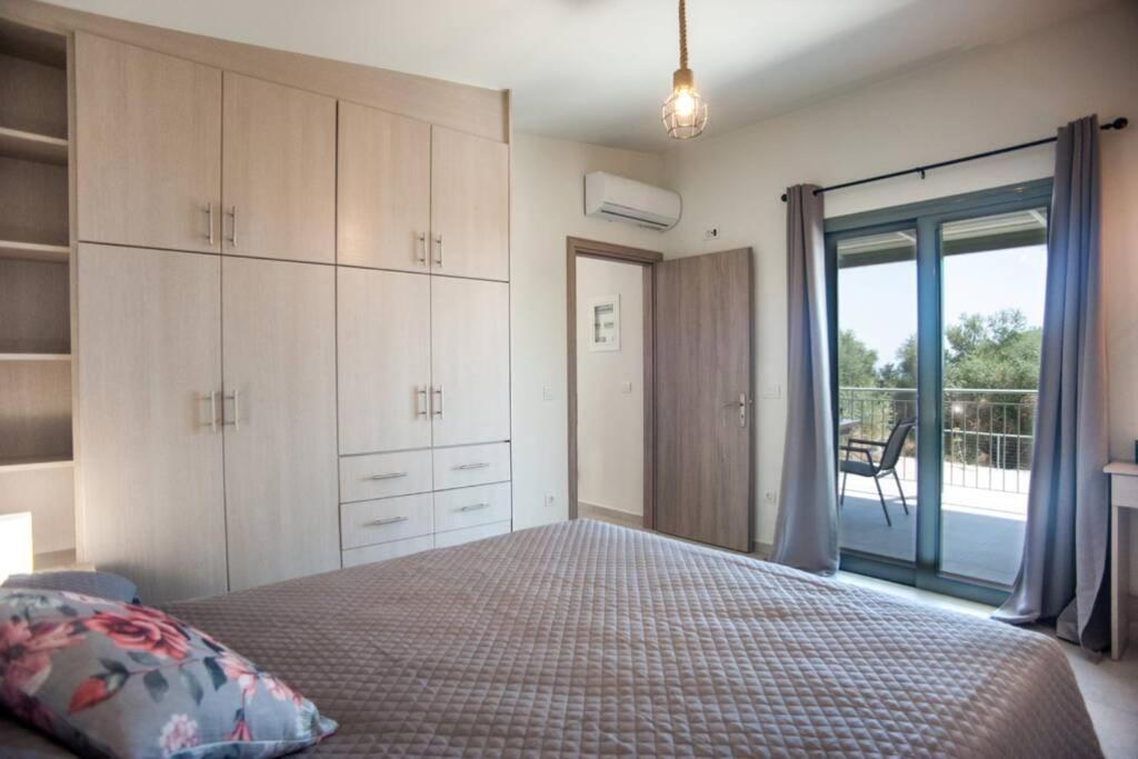 Villa Afrato Calma In Trapezaki-Private Pool -2 Br 트라페자키 외부 사진