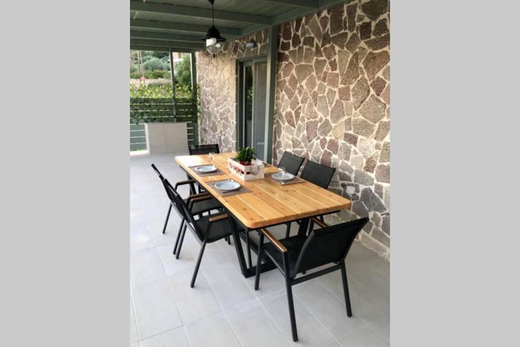 Villa Afrato Calma In Trapezaki-Private Pool -2 Br 트라페자키 외부 사진